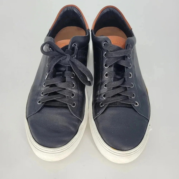 Good man brand made in italy legend London brown black sneakers shoes size 9 - Picture 2 of 14